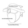 Unisex Sun Protection Full Face Mask, UPF 50+ UV Protection