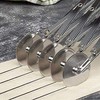 UOHGDPY Adjustable Pastry Cutter, 5 Wheel Stainless Steel Dough Divider,