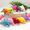 Toyvian 5 Pieces Plush Small Dolphin Decor Pendant for Key