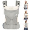Lohofrnny Baby Carrier, Multifunctional Ergonomic Baby Carrier for 0-6 Months,
