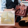MIUPOO Leather Stitching Aid Plate,Stitching Punch Aid Plate,Multifuction Stencil Template