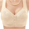 Daisy Lace Bras for Women Front Closure No Underwire Comfort