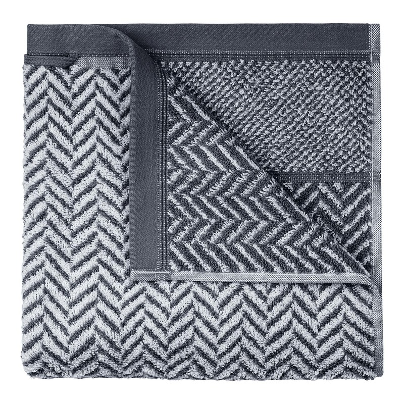 herzbach home Hand Towel Set of 2 100% Cotton 50