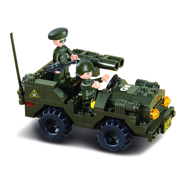 Sluban SlubanM38-B5800 Jeep Building Bricks Set