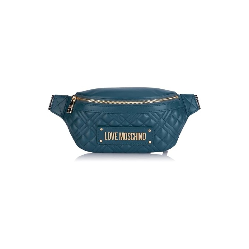Love Moschino Women's Bum Bag Emerald One Size, emerald