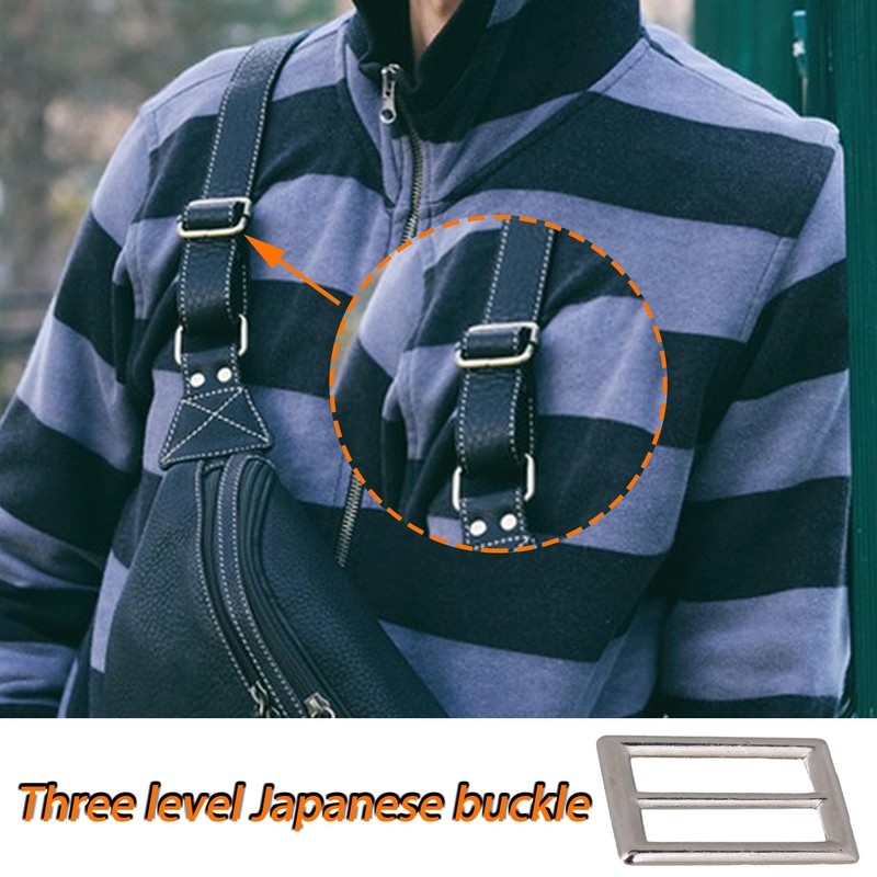 10 Pieces Slide Buckle Metal 1 Inch Slider for Fasteners,