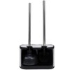 Casaphoria Stainless Steel Toilet Bowl Brush with Holder and Plunger