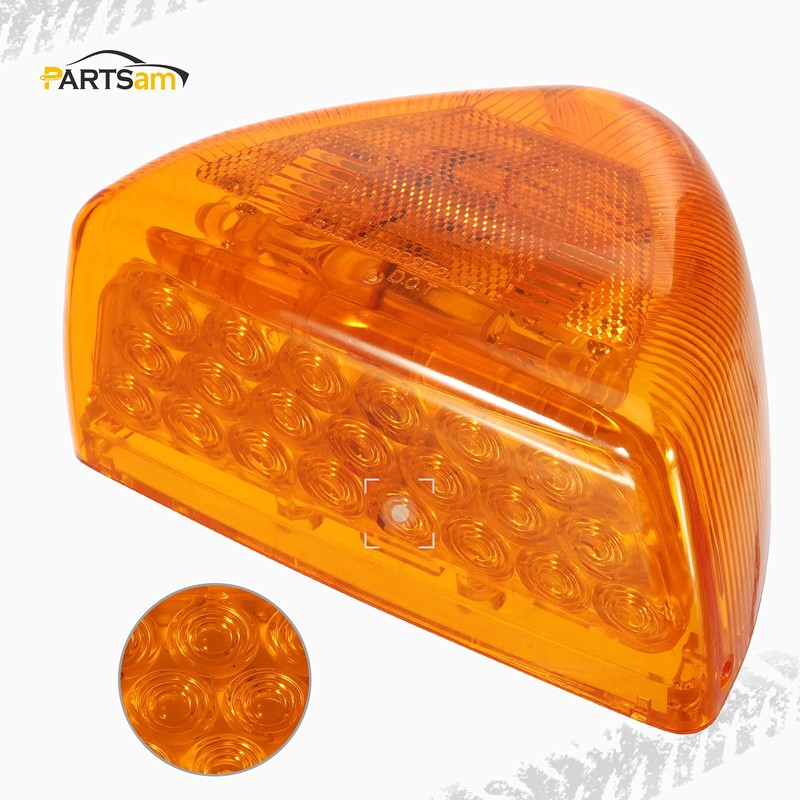 Partsam 2Pcs Amber 31 LED Headlight Turn Signal Front Park