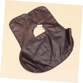 FOMIYES Hair Clipping Apron Mustache Trimming Apron Makeup Cape Hair Cut Cape Hair Grooming Apron Beard Hair Catcher Cape Waterproof Bibs Hair Styling Apron Hair Dye Cloth Cover