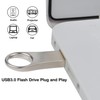 PloutoRich USB Drive, 32GB Flash Drive with Keyring, USB 2.0