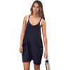 ANRABESS Womens Rompers Summer Casual Loose Sleeveless Overalls Spaghetti Strap