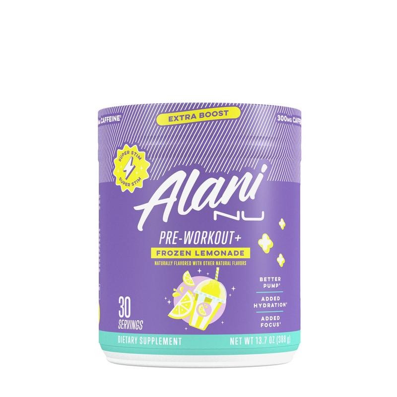 Alani Nu Pre-Workout+ - Advanced Pre-Workout Powder:_Frozen Lemonade