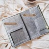Biglumin Mutterlog Protective Cover, Premium Felt Maternity Log Cover, Storage