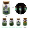 4 SET,Halloween Decor, Glow-in-the-Dark Ghost in a Jar, Halloween Party