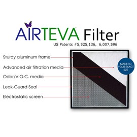 Custom Size MERV 14 Furnace & AC Filter – Made to Fit Any HVAC System – High Efficiency Electrostatic Air Filter