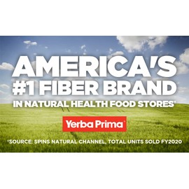 Yerba Prima Prebiotic Colon Care Capsules Dietary Fiber, 180 Count, (Pack of 2) - Five Forms of Fiber Plus FOS Prebiotics Supplement - Soluble & Insoluble for Regularity & Digestive Support