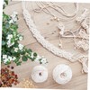 Operitacx 1set Cotton Macrame Cord Kit Wall Plant Hanger Beads