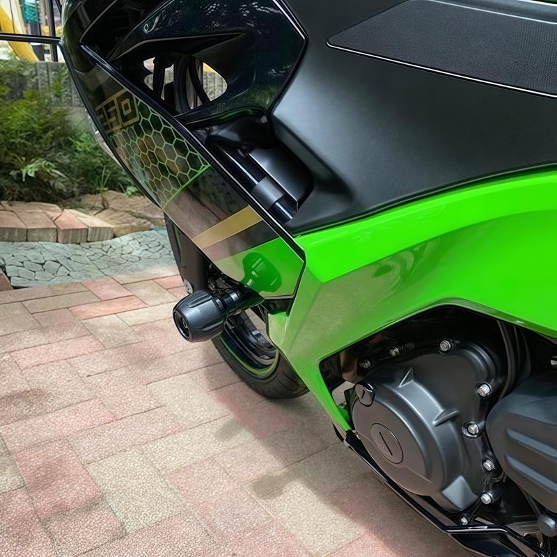 MAKGAGAAI Frame Slider Engine Slider Fairing Guard for Ninja400 Ninja250