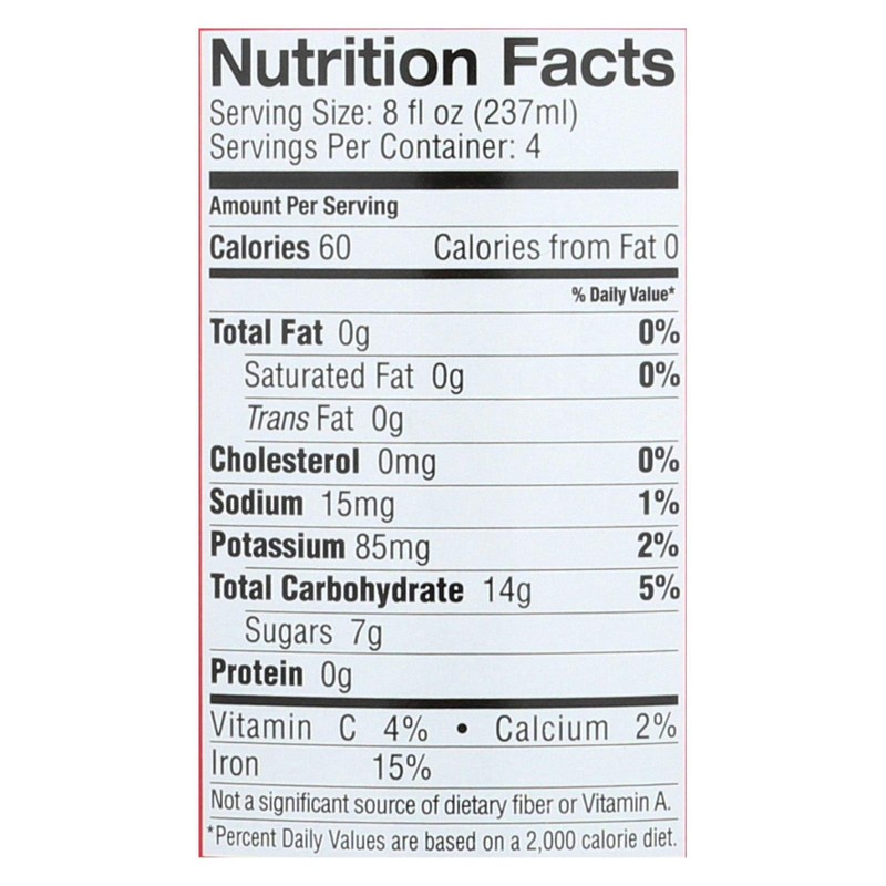 L and A All Cranberry Juice, 32 Ounce - 6