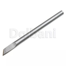 Unbranded/Generic Quality Angled Chisel Soldering Iron Tip Lead Free 69mm Length 4.4mm Diameter
