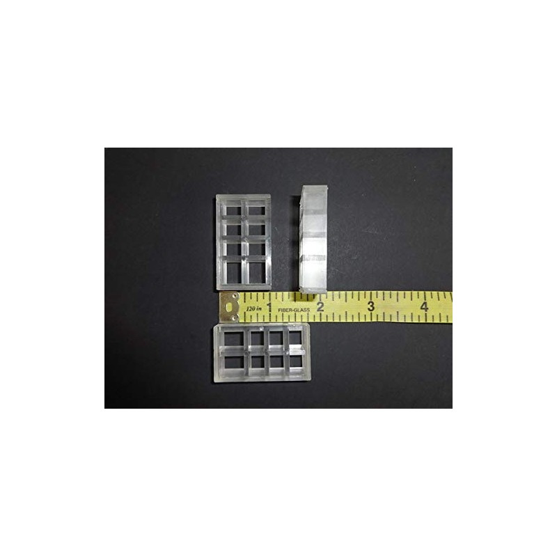 8 Qty: Bracket Spacer Block/ Bracket Extension: Large/ Blind and