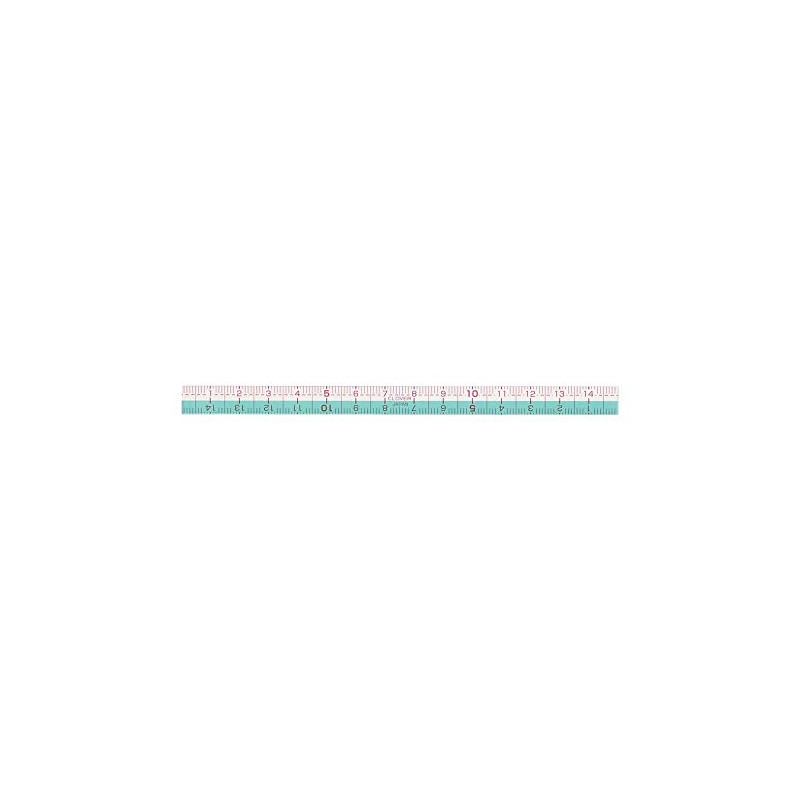 Clover CL25-041 Mini Ruler, 5.9 x 0.4 inches (15 x