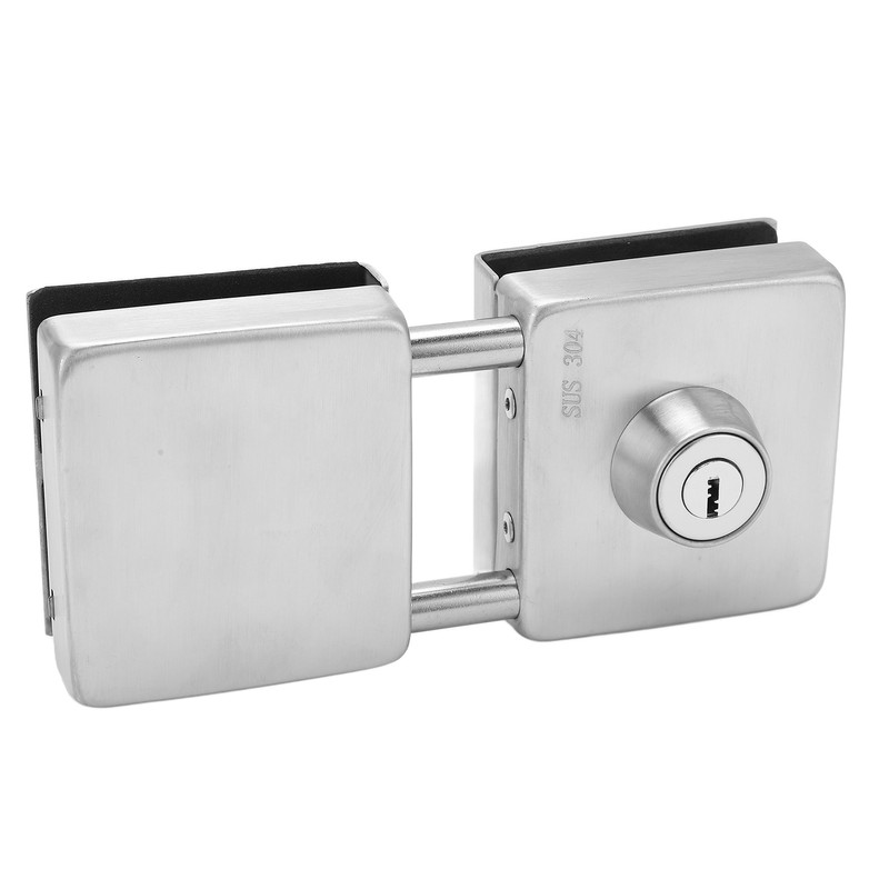 2PCS Push Sliding Gate Lock Corrosion Resistant Antioxidant Stainless Steel