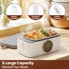 xeamun Cordless Electric Lunch Box for Men Adults,Portable & Self-Heating