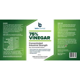 75% Pure Vinegar - Concentrated Industrial Grade 32oz