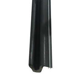 WRS .650" Q-Lon Door Seal/Weatherstripping with Kerf Mount - Black (26 Ft Roll)