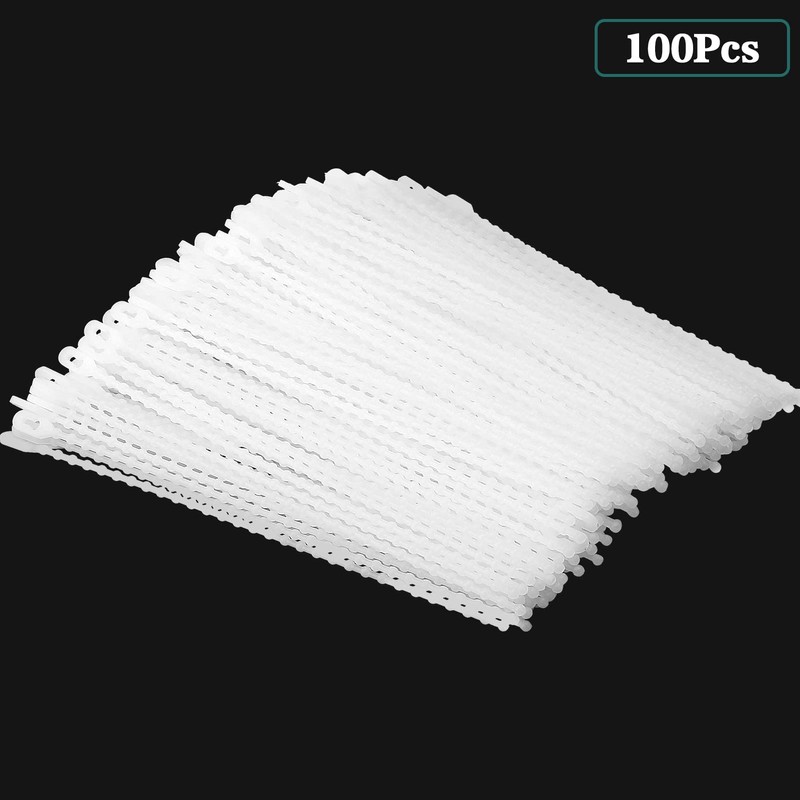 Pasow Beaded Cable Tie Wrap Releasable Reusable Zip Ties Adjustable