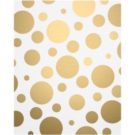 WANDfee Wall Sticker Dots I Gold I Wall Sticker Children's Room Girl Boy
