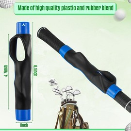 Golf Grip Trainer - 6in Lightweight Hand Golf Swing Trainer with Non-Slip Design Simple to Install, Ideal Golf Practice Tool for All Experience Levels
