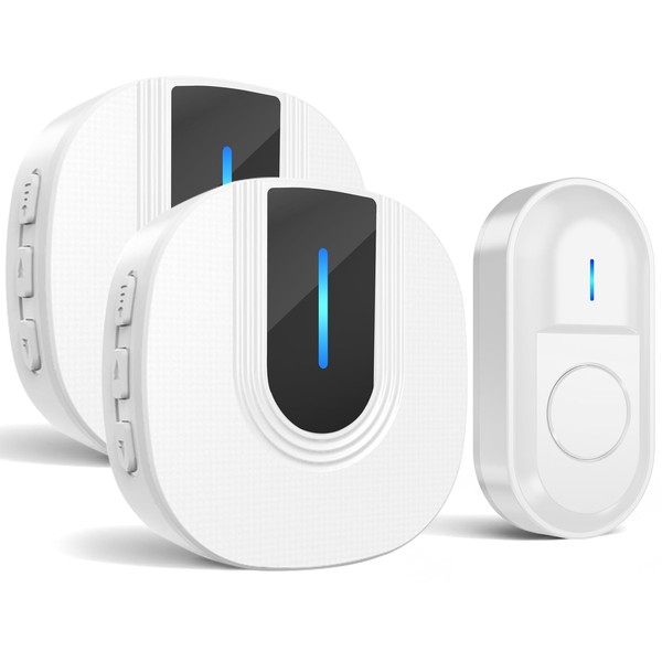 SURFOU Wireless Doorbell Outdoor Waterproof Bell Front Door Bell Wireless