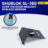 ShurLok SL-180 Lockbox Over The Door, Black Medium