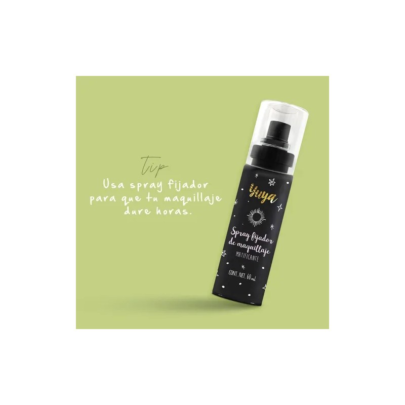Spray Fijador De Maquillaje Yuya 60ml Duración Y Sin Brillo