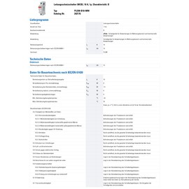 Eaton Circuit Breaker 10A 1p B-Characteristics PLSM-B10-MW 242176 (ALT 244704)