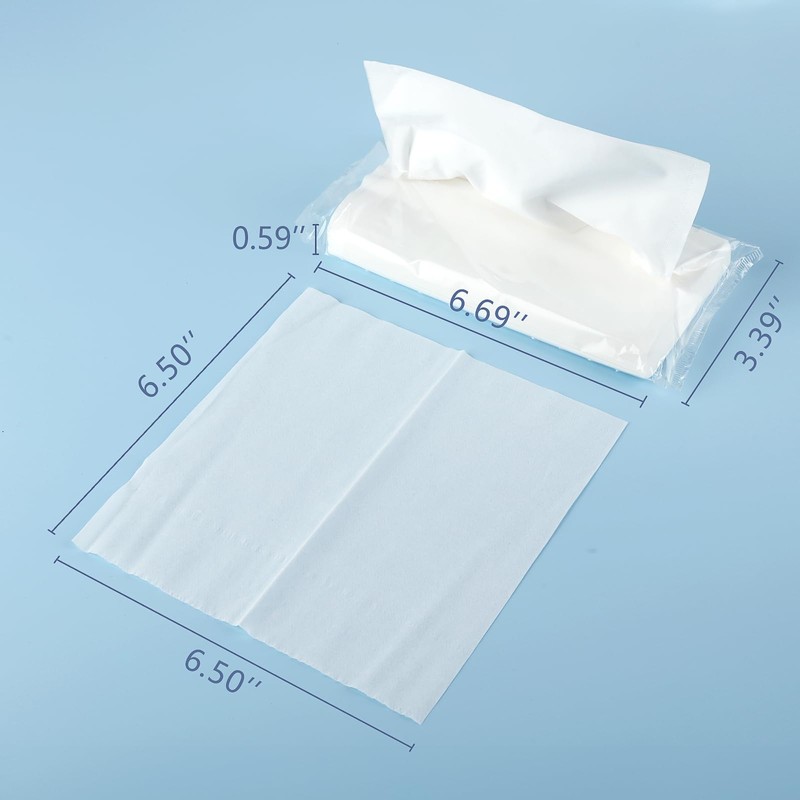 10-Pack Extractable Paper Tissue Vehicle Hanging Sun Visor Paper Artificial