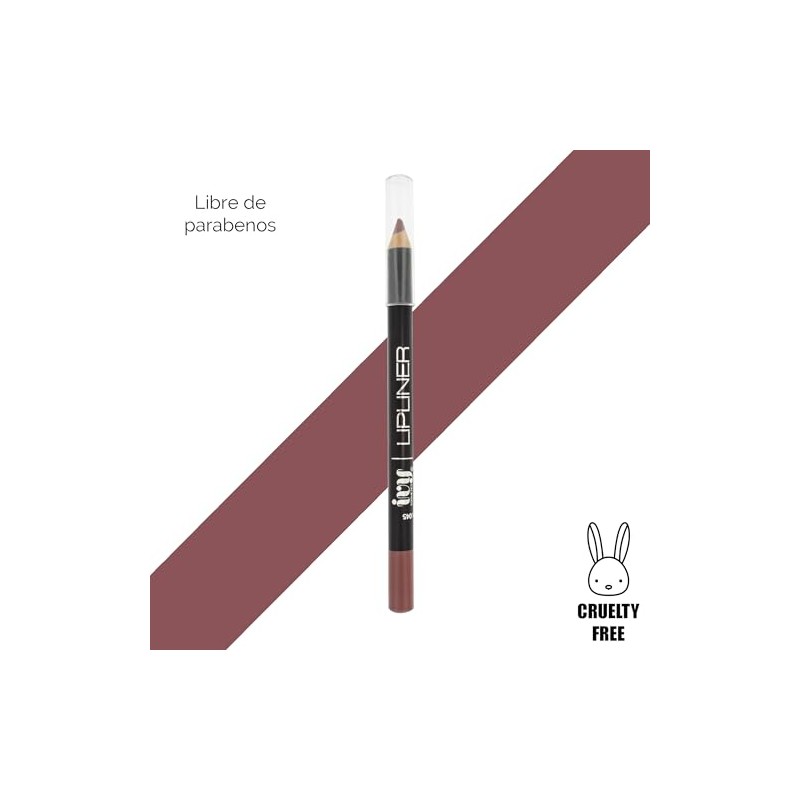 Kit de Labios Nude con Labial Líquido Italia Deluxe, Labial