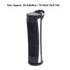 Tower Fan 90 Degree Oscillating Fan with 2 Speeds Light