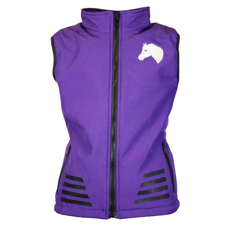 MS-Trachten July Children's Softshell Riding Vest Mesh Lining Great Colours,