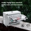 KERWINN Emergency Stop Button Box - Red and Green Momentary