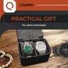 Quadro Essentials Travel Watch Case (Black)