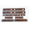 GM Auto Black Red Doors 2500HD Rear Silverado Hood Duramax