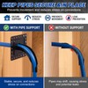 Pushglossy 30 Pack 1/2 Inch PEX Bend Supports with Mounting