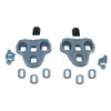 cyclingcolors bike pedal cleats compatible with look keo grey 4.5°