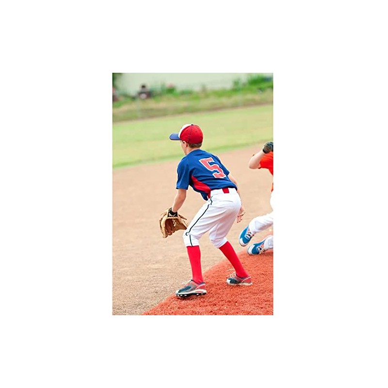 fjberrtsat Youth Combo Adjustable Baseball Socks & Softball Elastic Waist