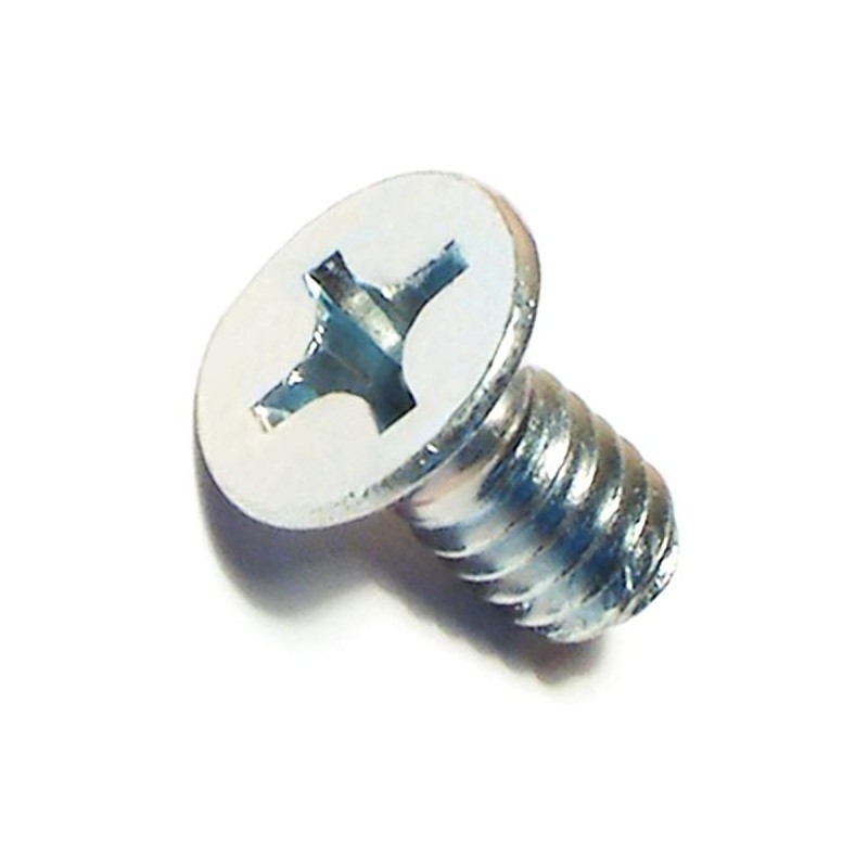 Hard-to-Find Fastener 014973289034 Phillips Flat Machine Screws, 1/4-20 x 1/2,