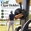 Magnetic Golf Cigar Holder for Golf Carts – Flexible Silicone