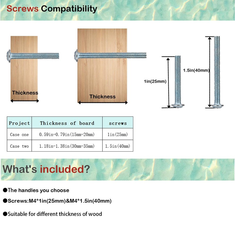 Druvlium Kitchen Cupboard Handles10 Pack 96mm Hole Spacing Drawer Handles,